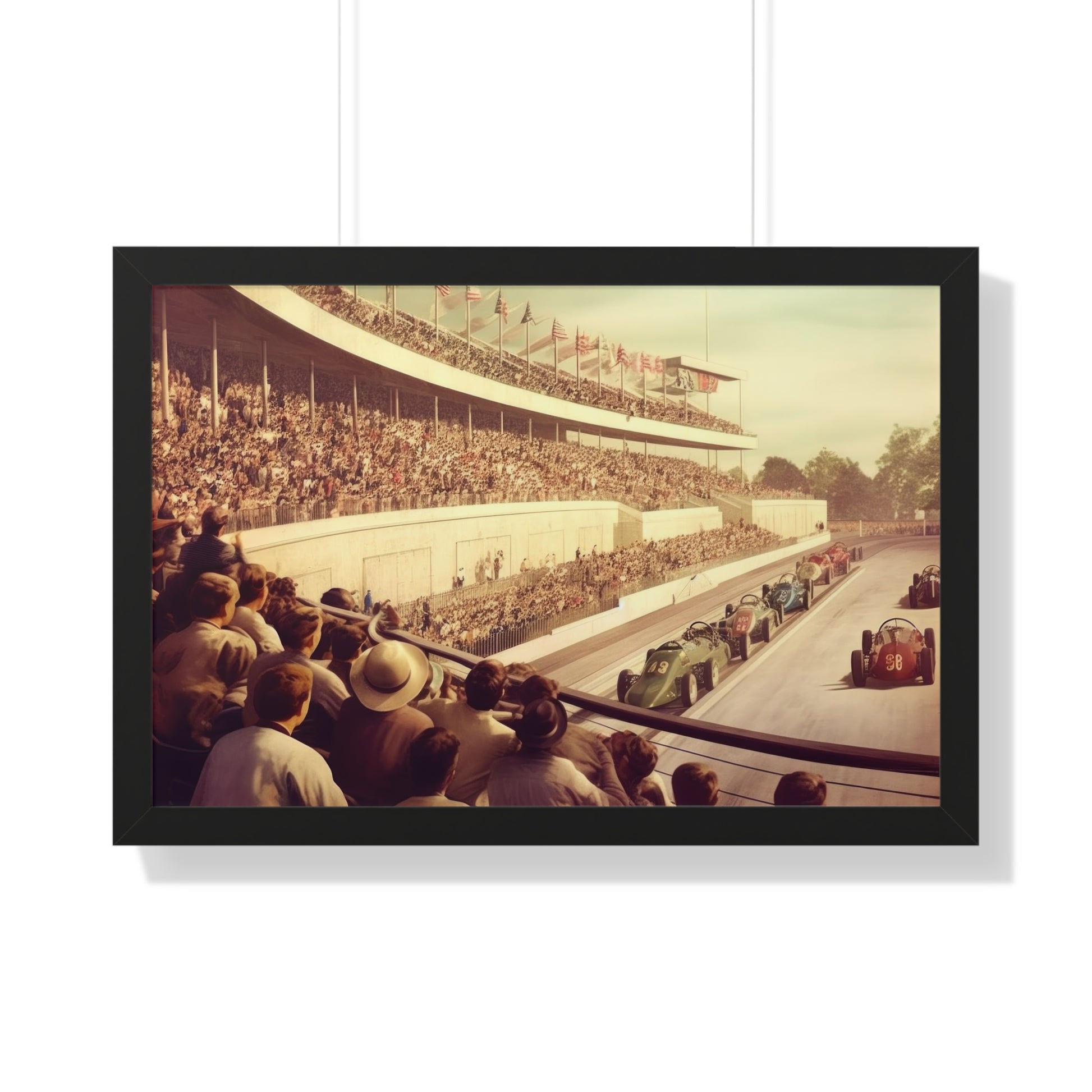 wall art collections racing poster