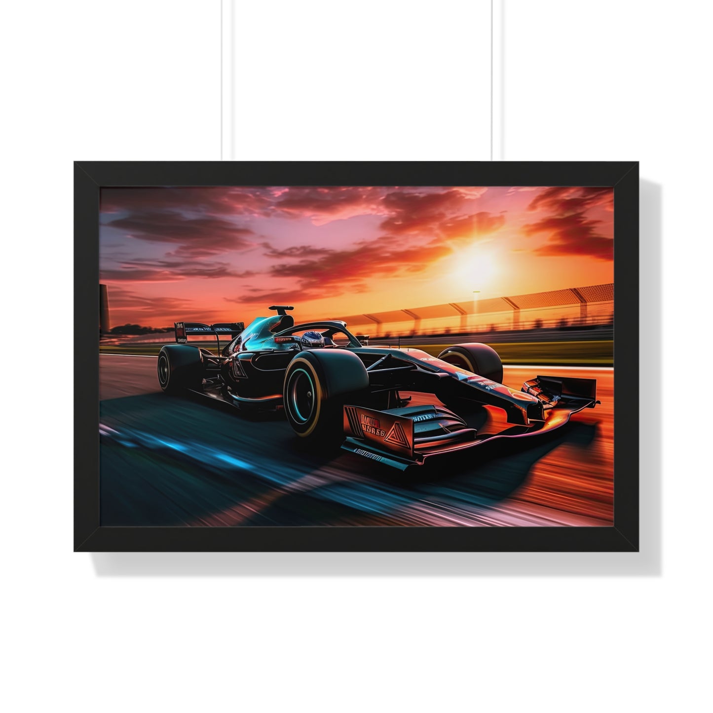 Formula Speed Art - Framed Poster