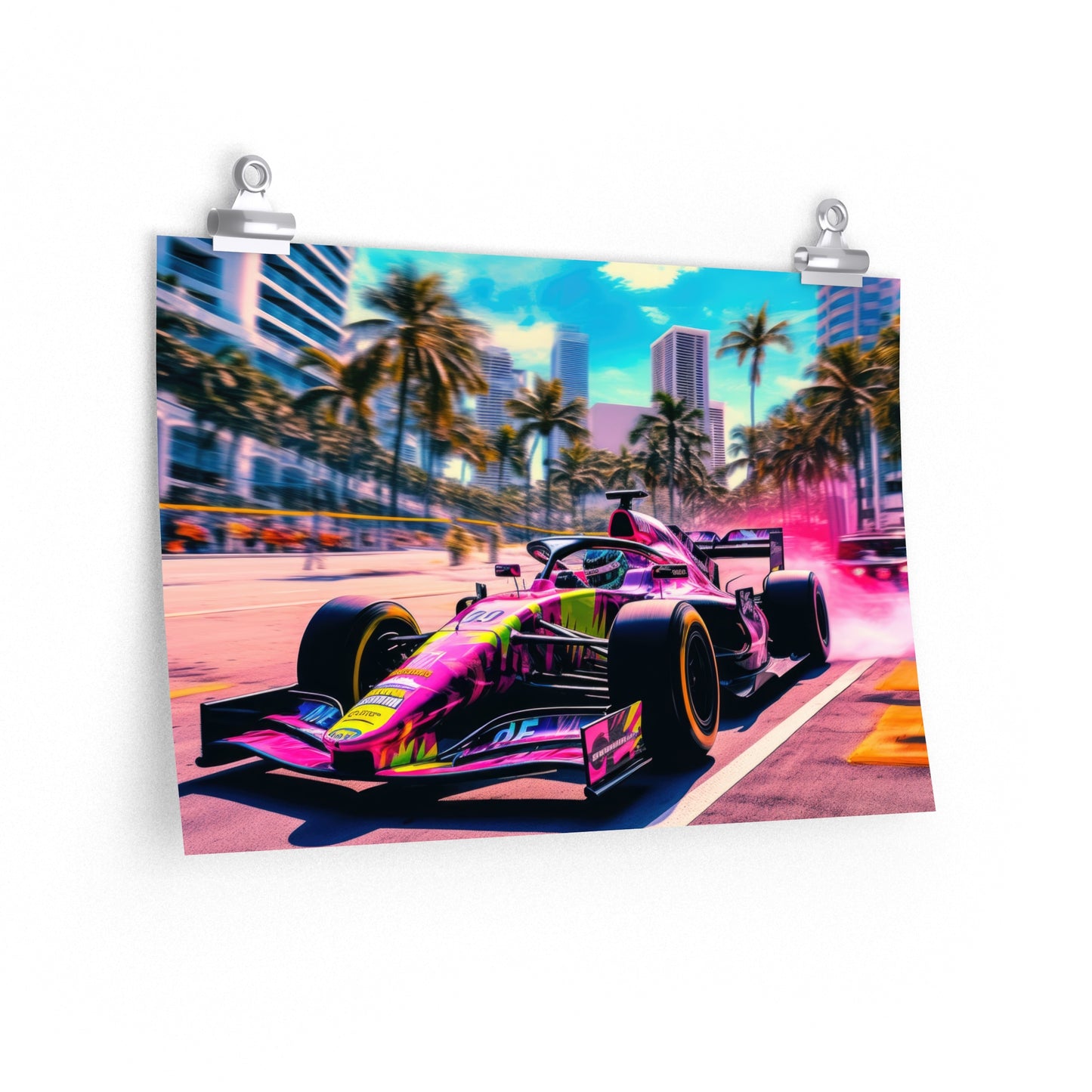 Miami Raceday Vibes - Poster