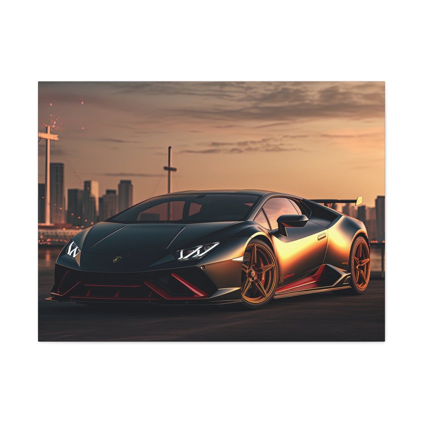 Lamborghini Flare - Canvas