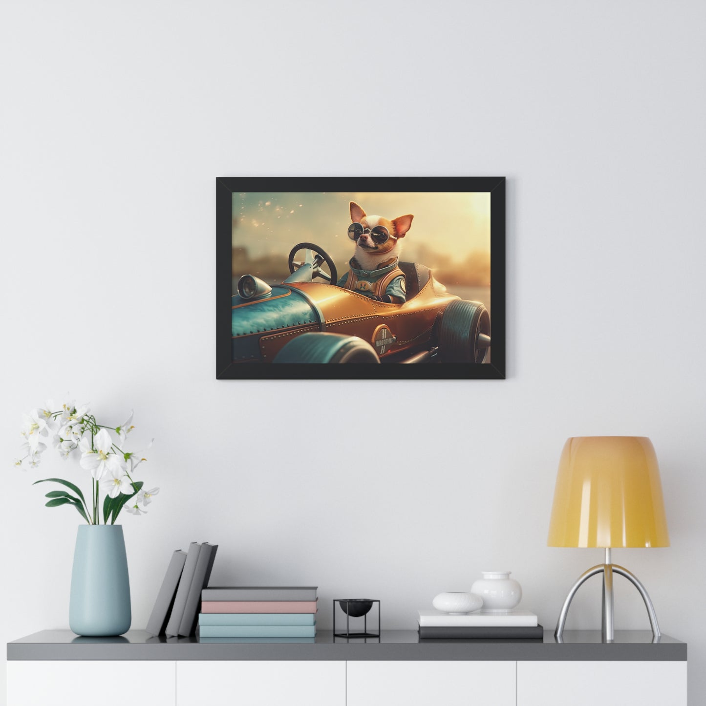 Formula Cute Chihuahua - Framed Poster