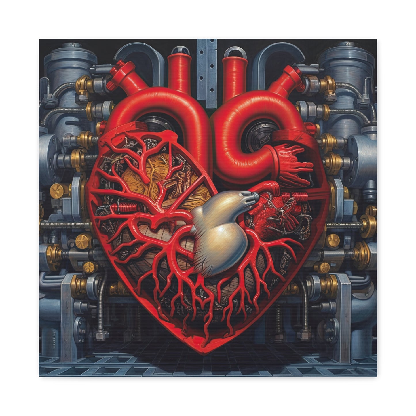 Heart of the Machine - Canvas