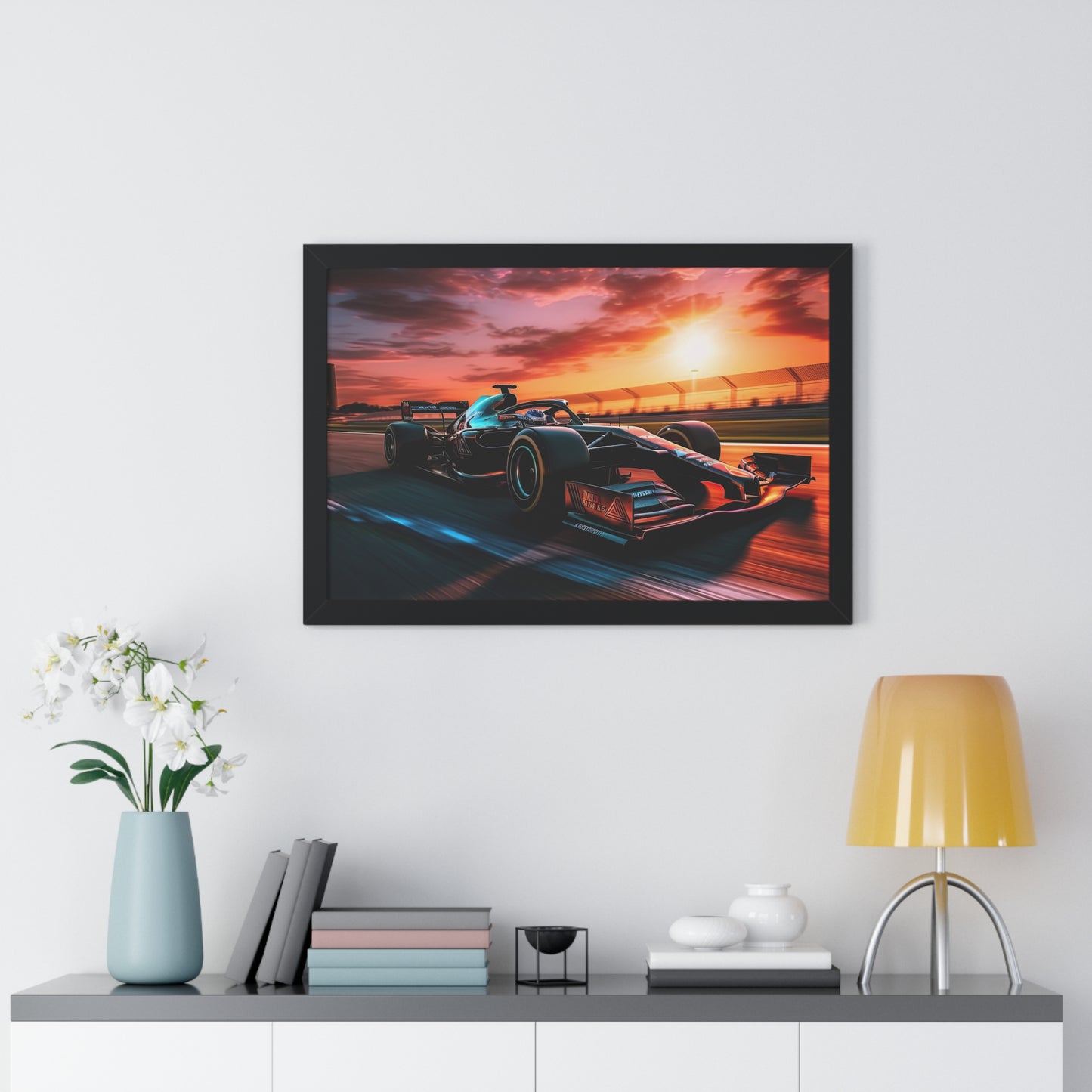 Formula Speed Art - Framed Poster