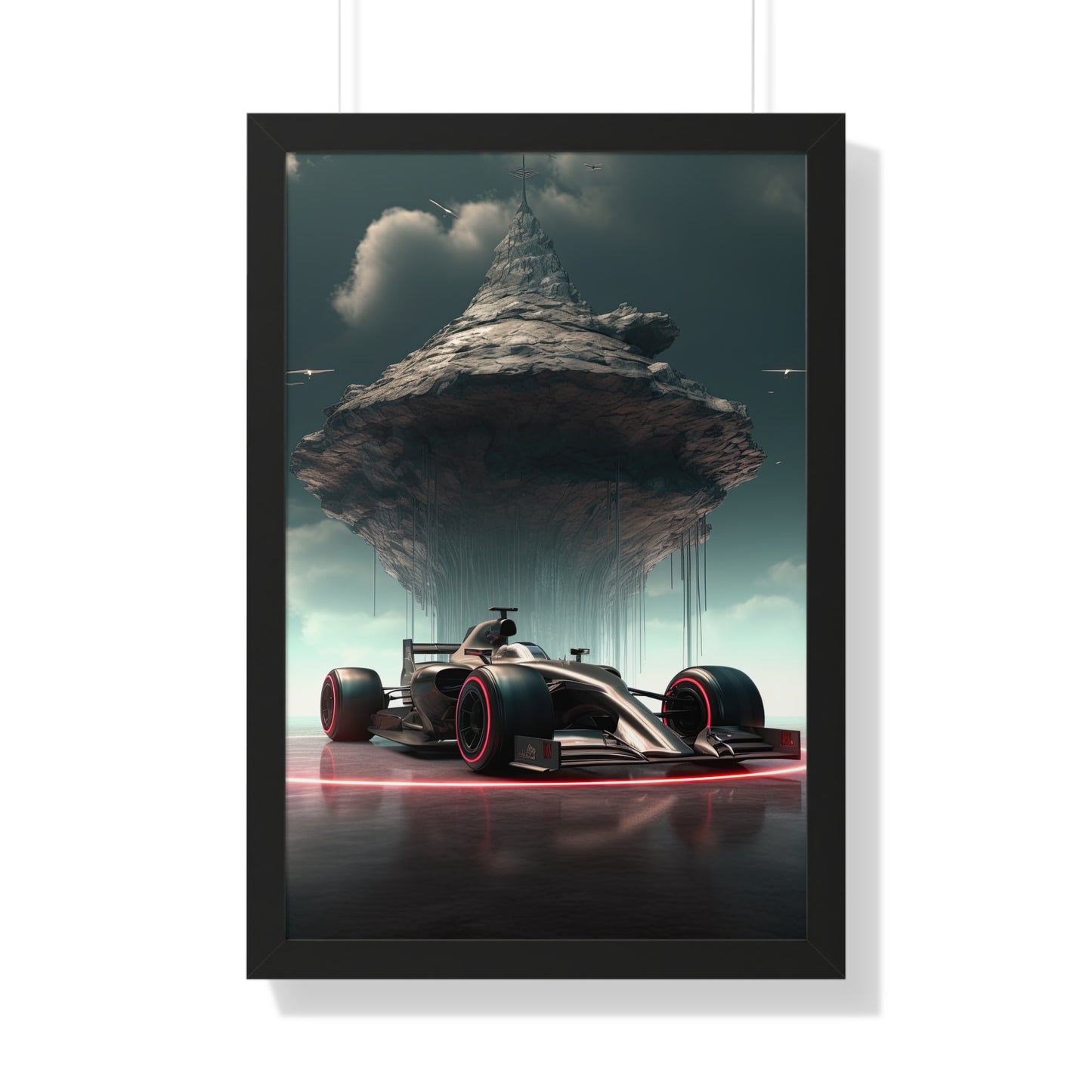 Skyscape Velocity - Framed Poster