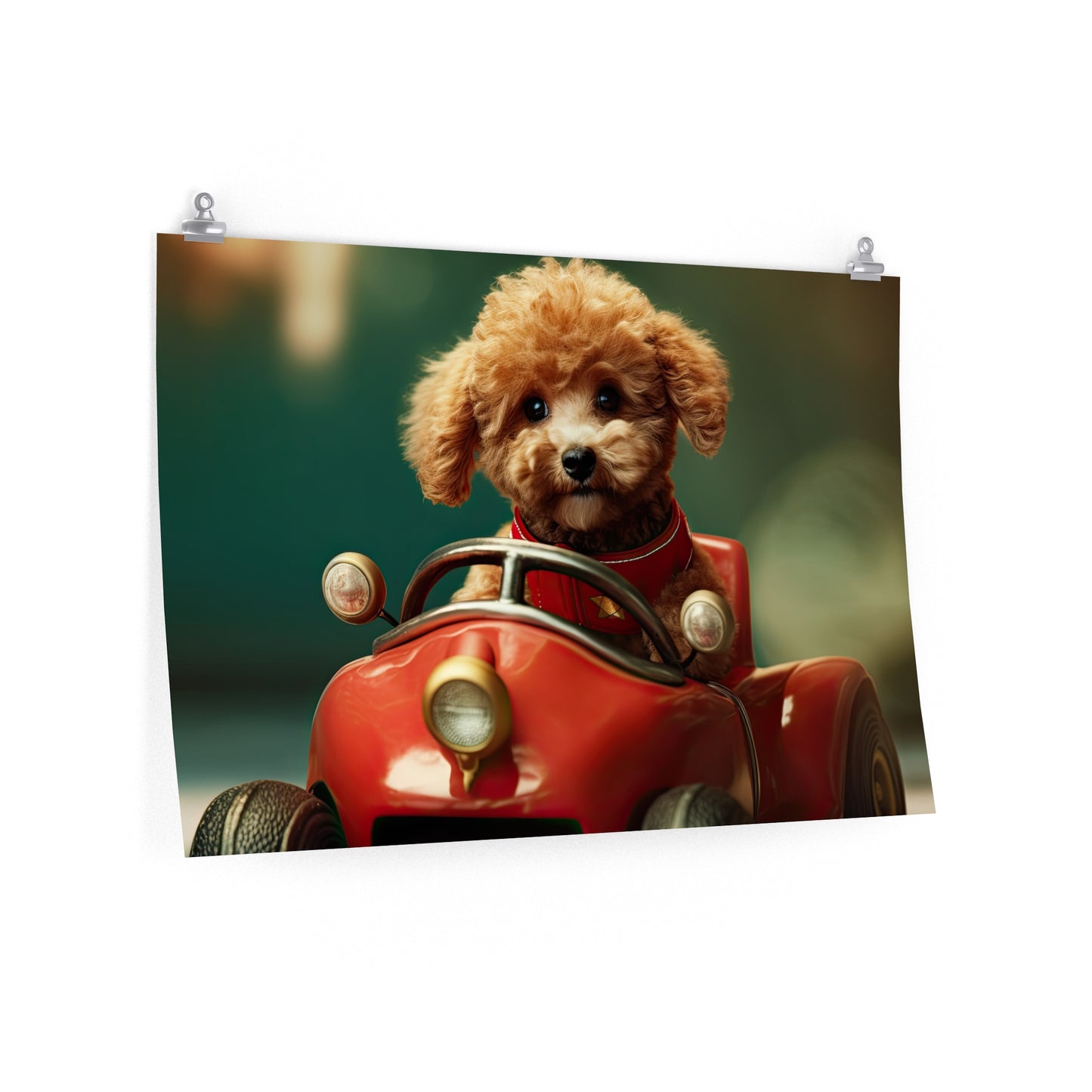 Formula Poodle Racer - Poster