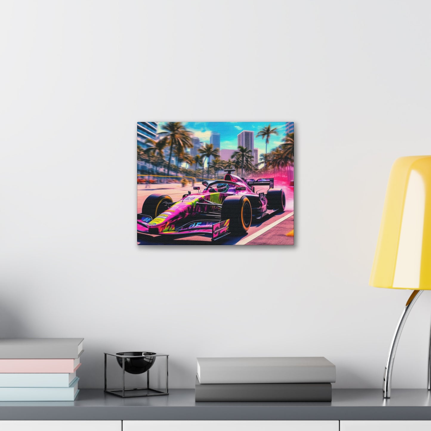 Miami Raceday Vibes - Canvas