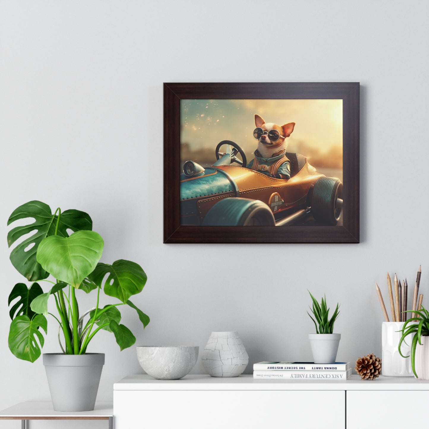 Formula Cute Chihuahua - Framed Poster