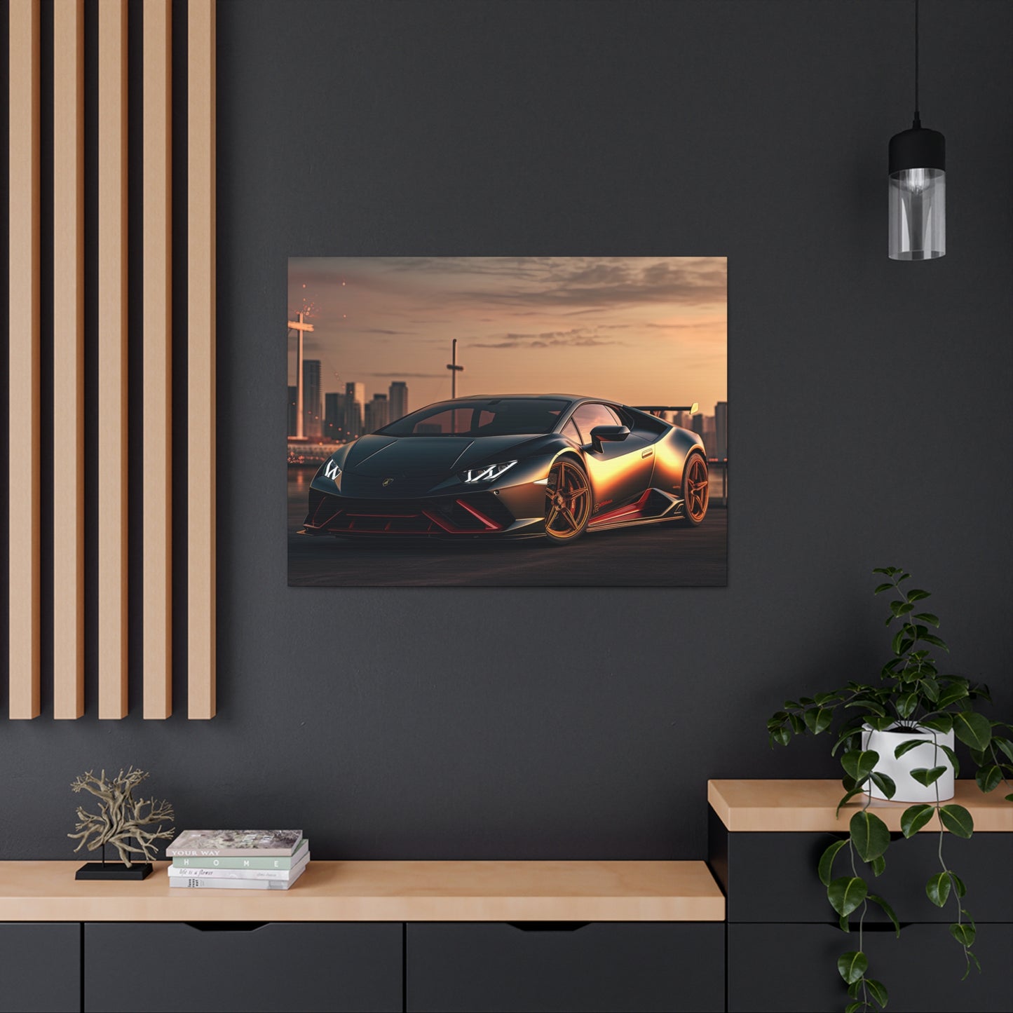 Lamborghini Flare - Canvas