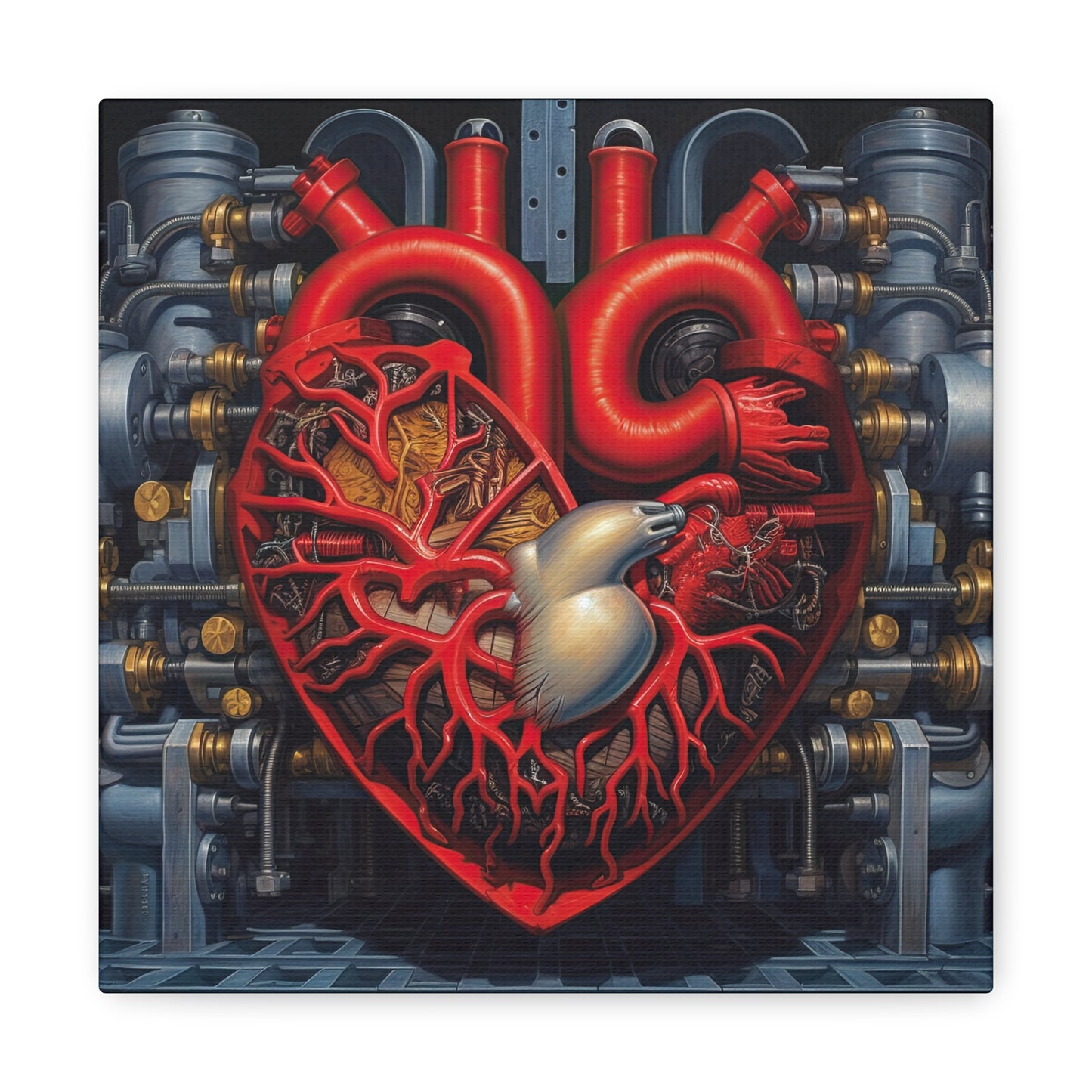 Heart of the Machine - Canvas