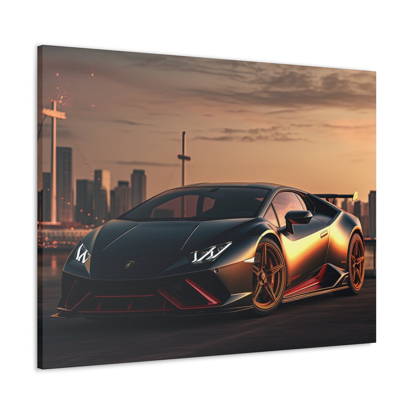 Lamborghini Flare - Canvas