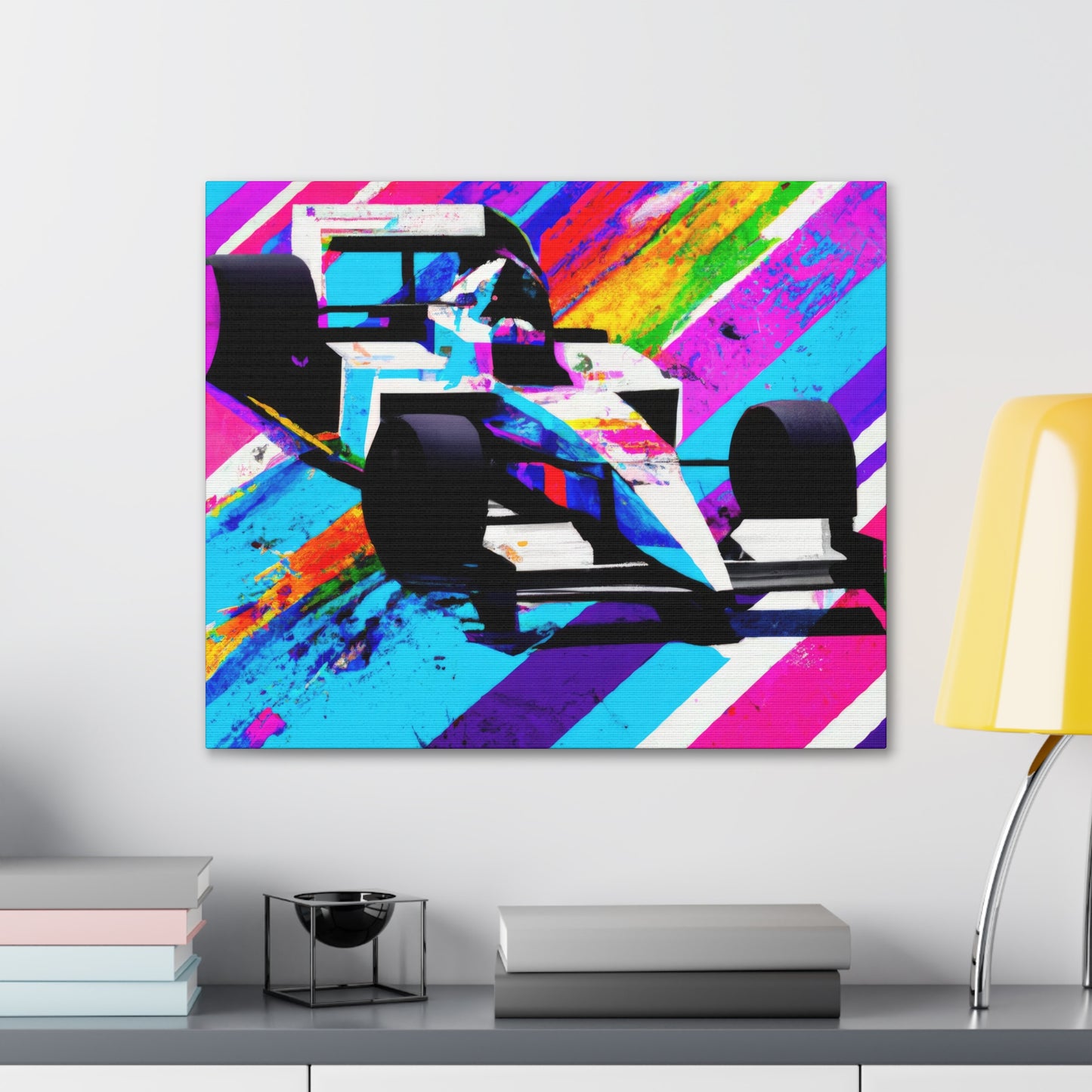 Formula Fever Wall Art - Canvas