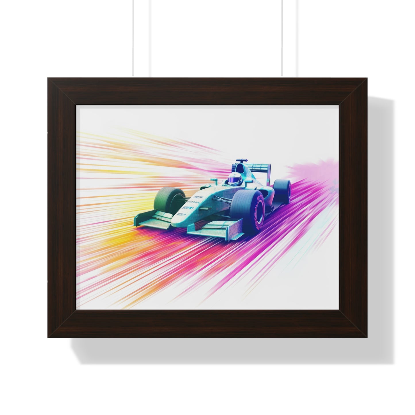 Formula Rush - Framed Poster