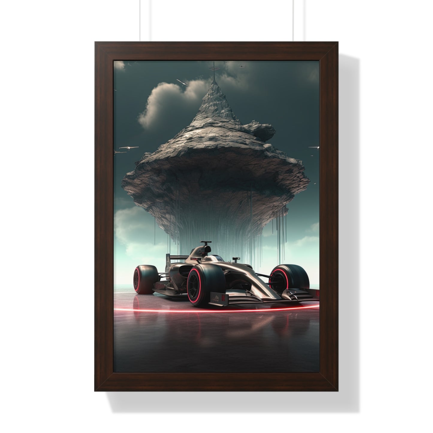 Skyscape Velocity - Framed Poster