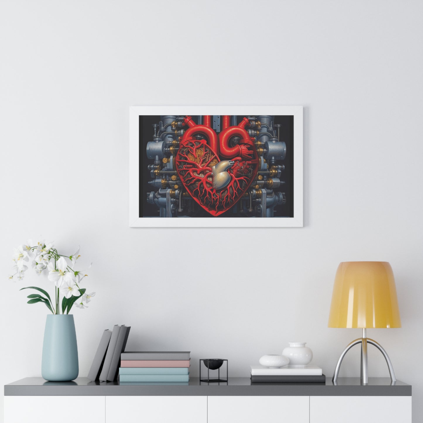 Heart of the Machine - Framed Poster