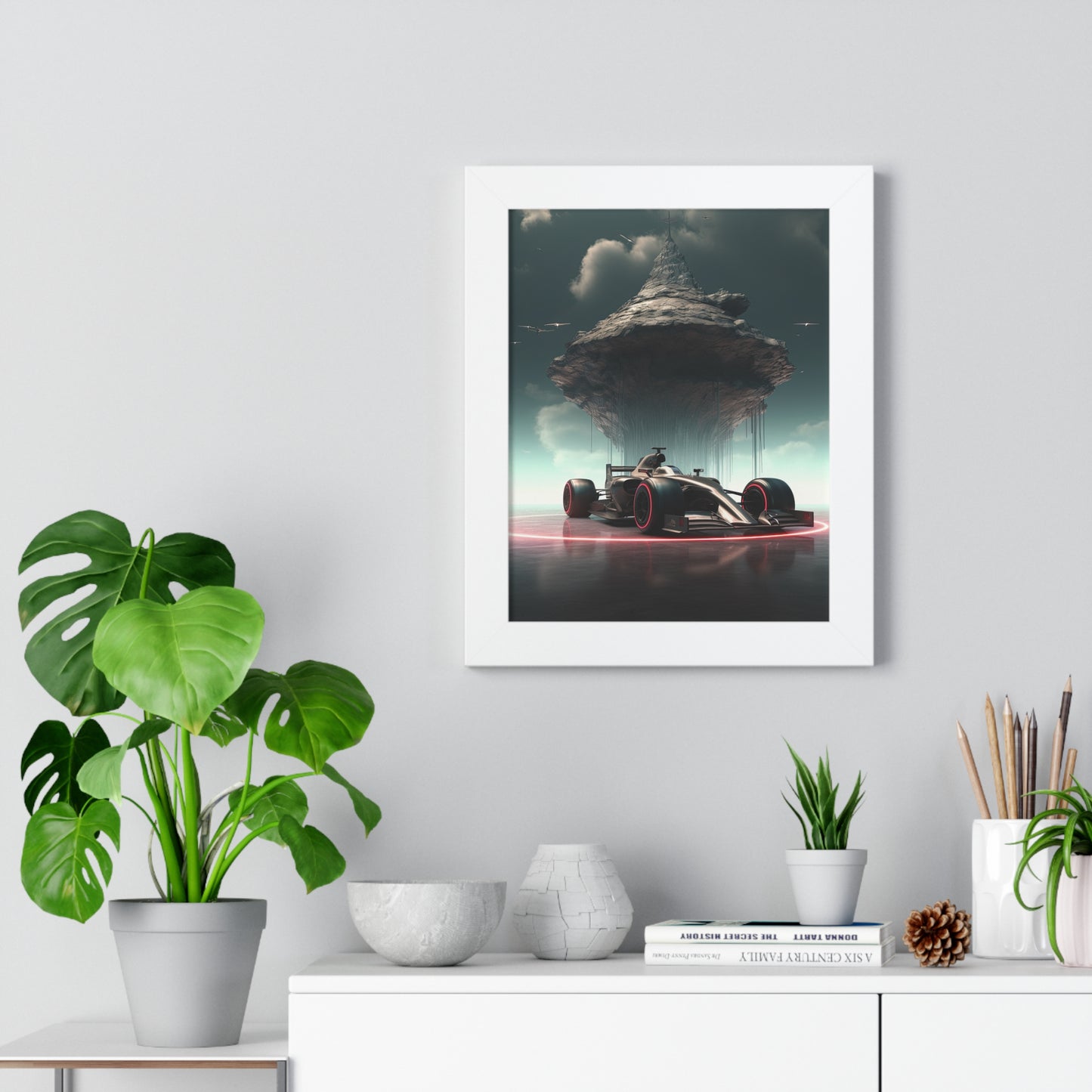 Skyscape Velocity - Framed Poster