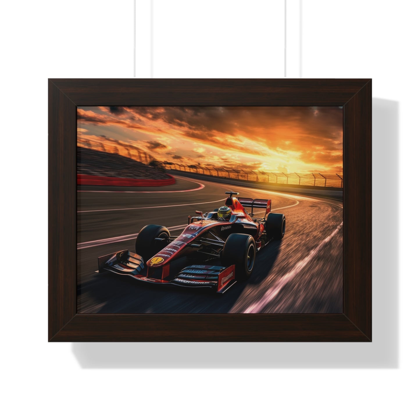 Fury of Zandvoort - Framed Poster