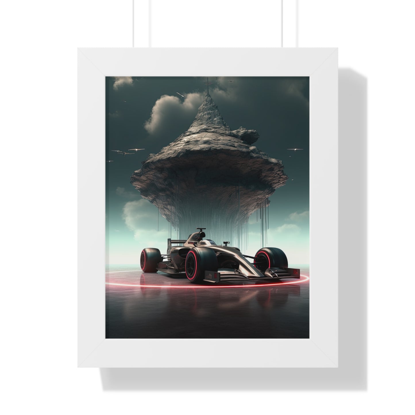 Skyscape Velocity - Framed Poster