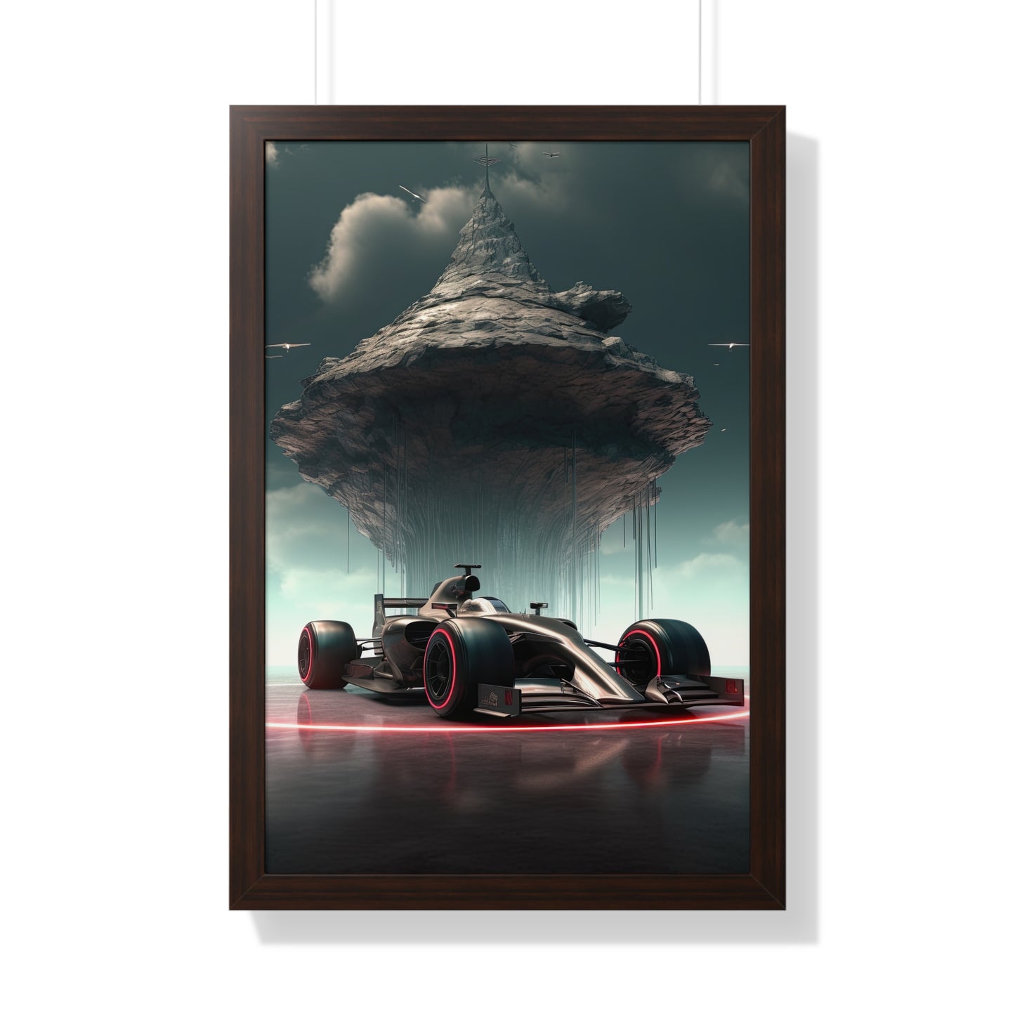 Skyscape Velocity - Framed Poster