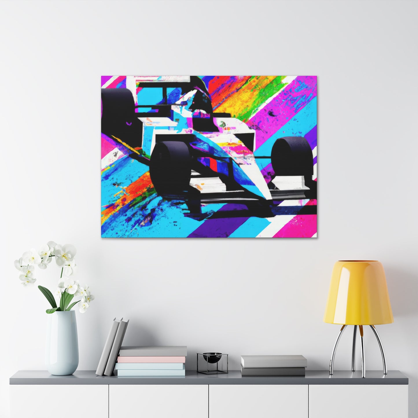 Formula Fever Wall Art - Canvas