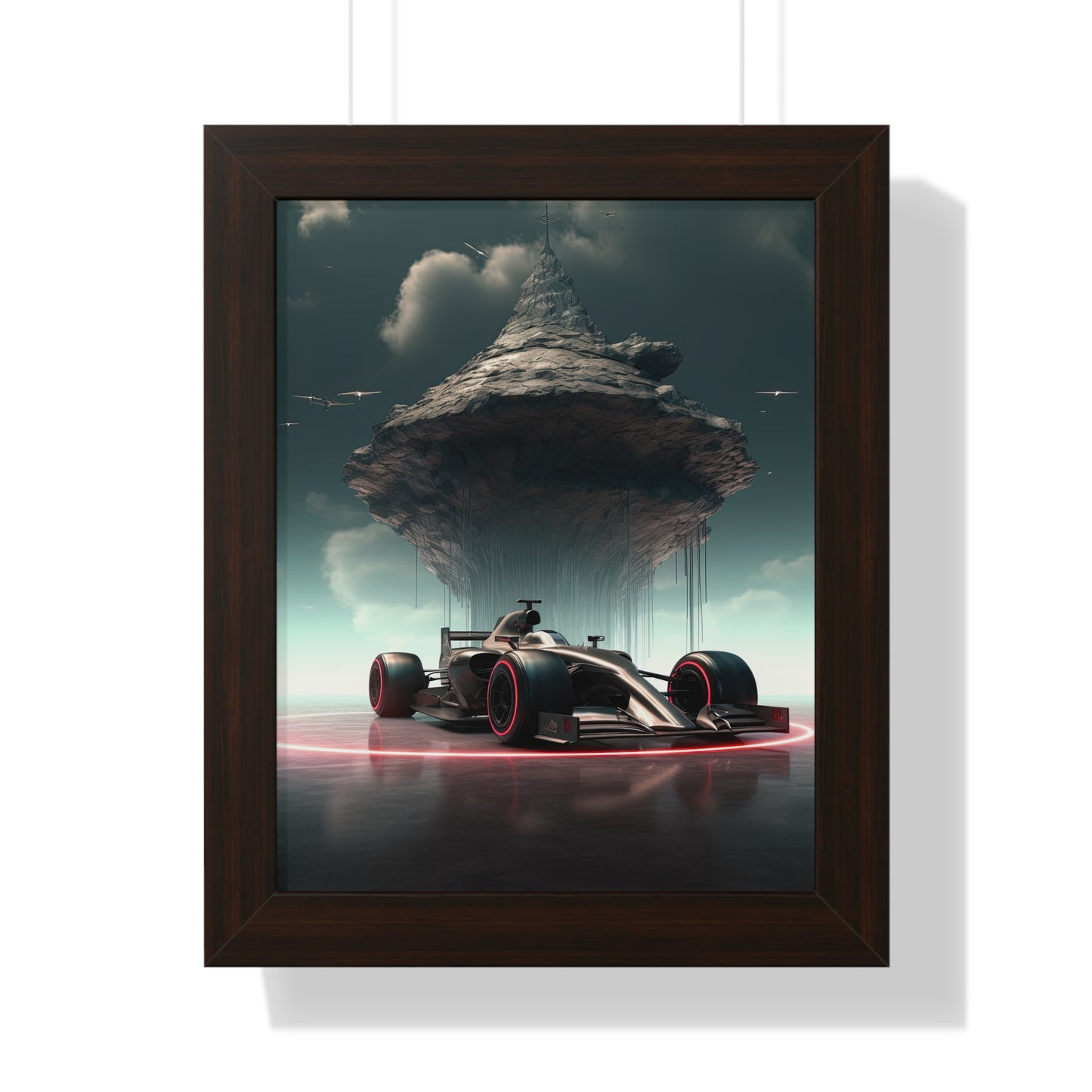 Skyscape Velocity - Framed Poster