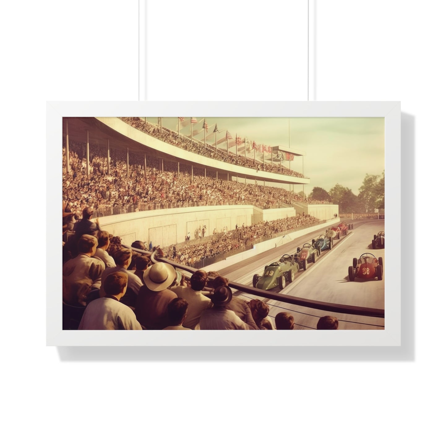 wall art collections racing poster