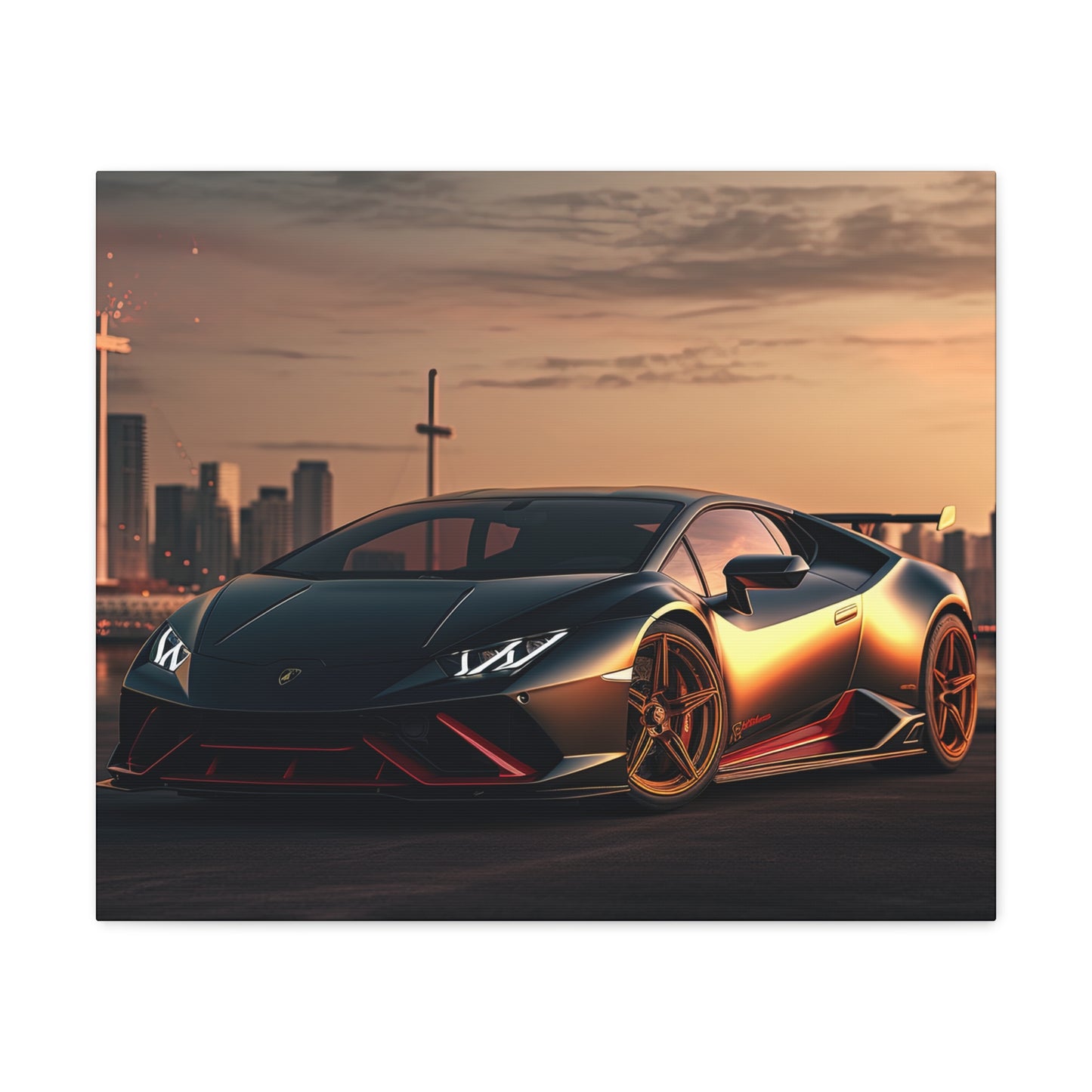 Lamborghini Flare - Canvas