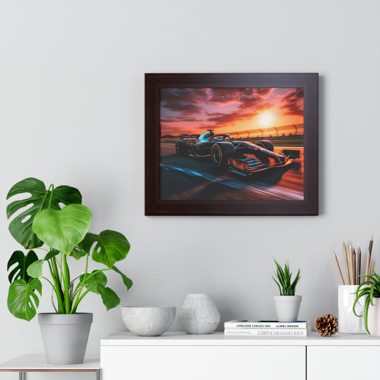 Formula Speed Art - Framed Poster