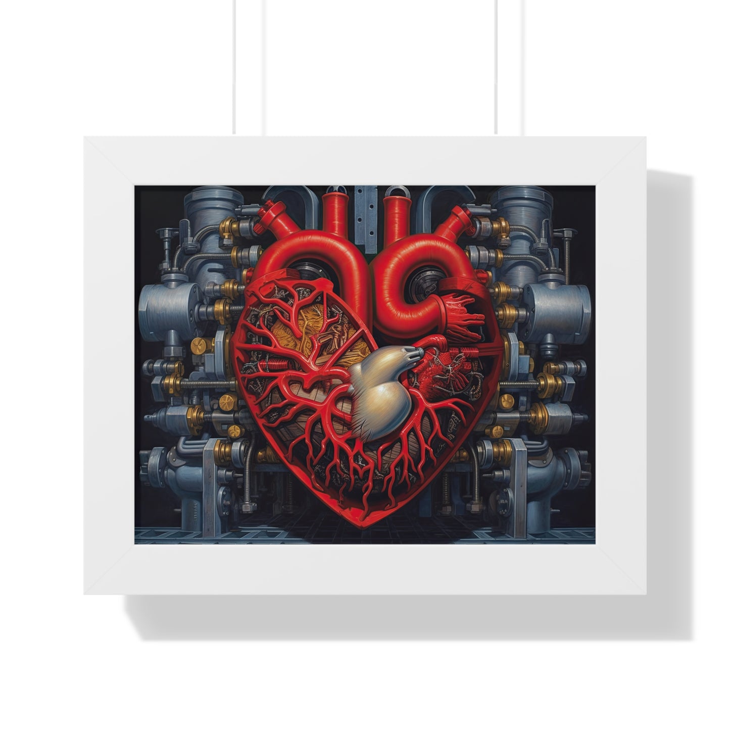 Heart of the Machine - Framed Poster