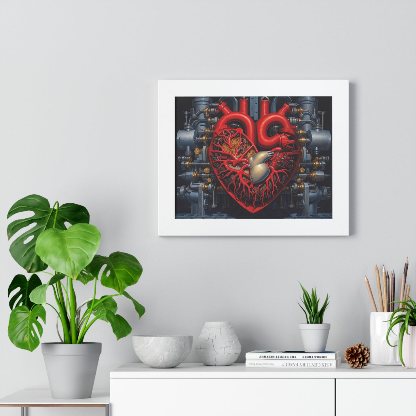 Heart of the Machine - Framed Poster