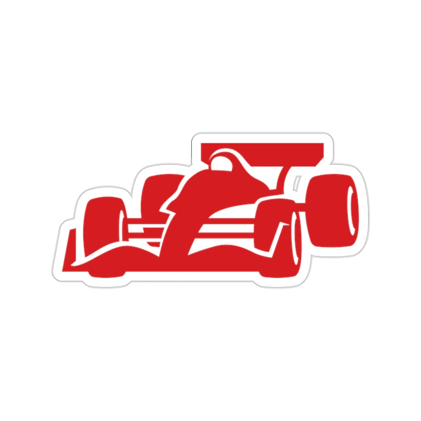 Formula Car Sticker