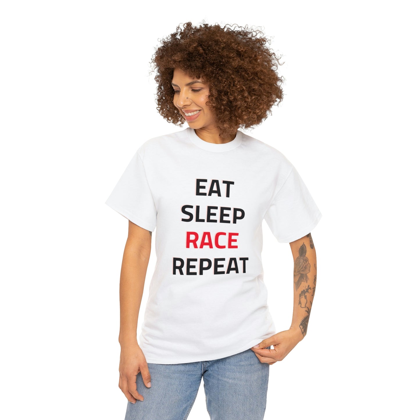 Eat Sleep Race Repeat Shirt