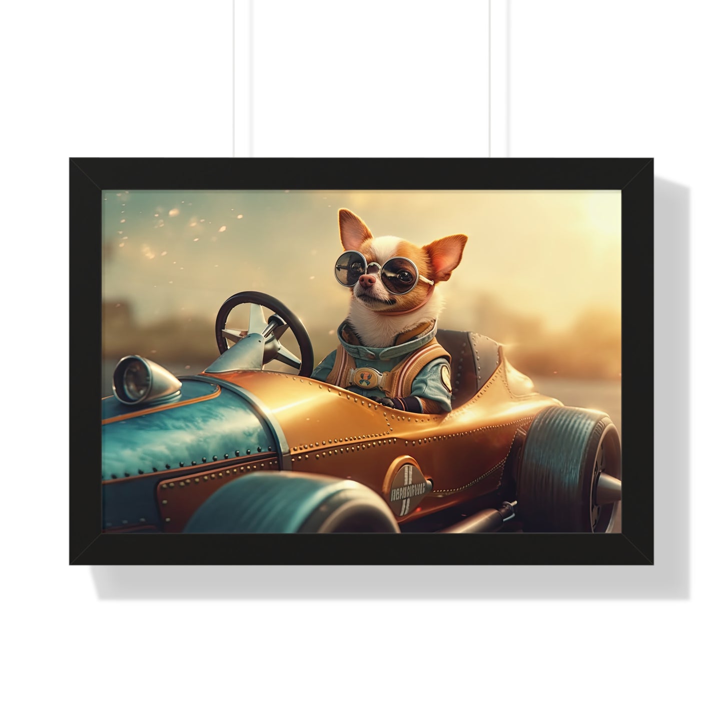 Formula Cute Chihuahua - Framed Poster