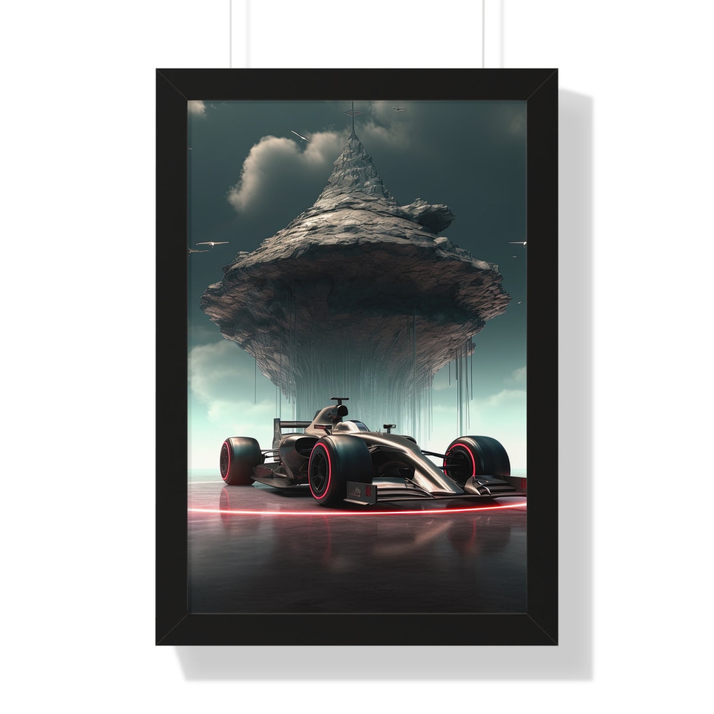 Skyscape Velocity - Framed Poster