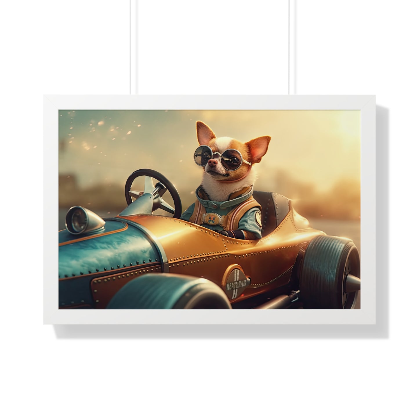 Formula Cute Chihuahua - Framed Poster