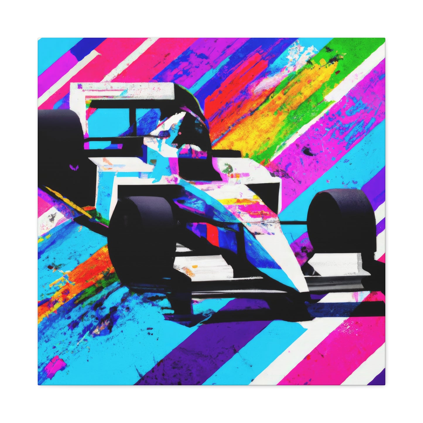 Formula Fever Wall Art - Canvas