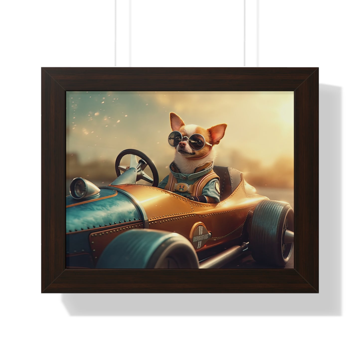 Formula Cute Chihuahua - Framed Poster