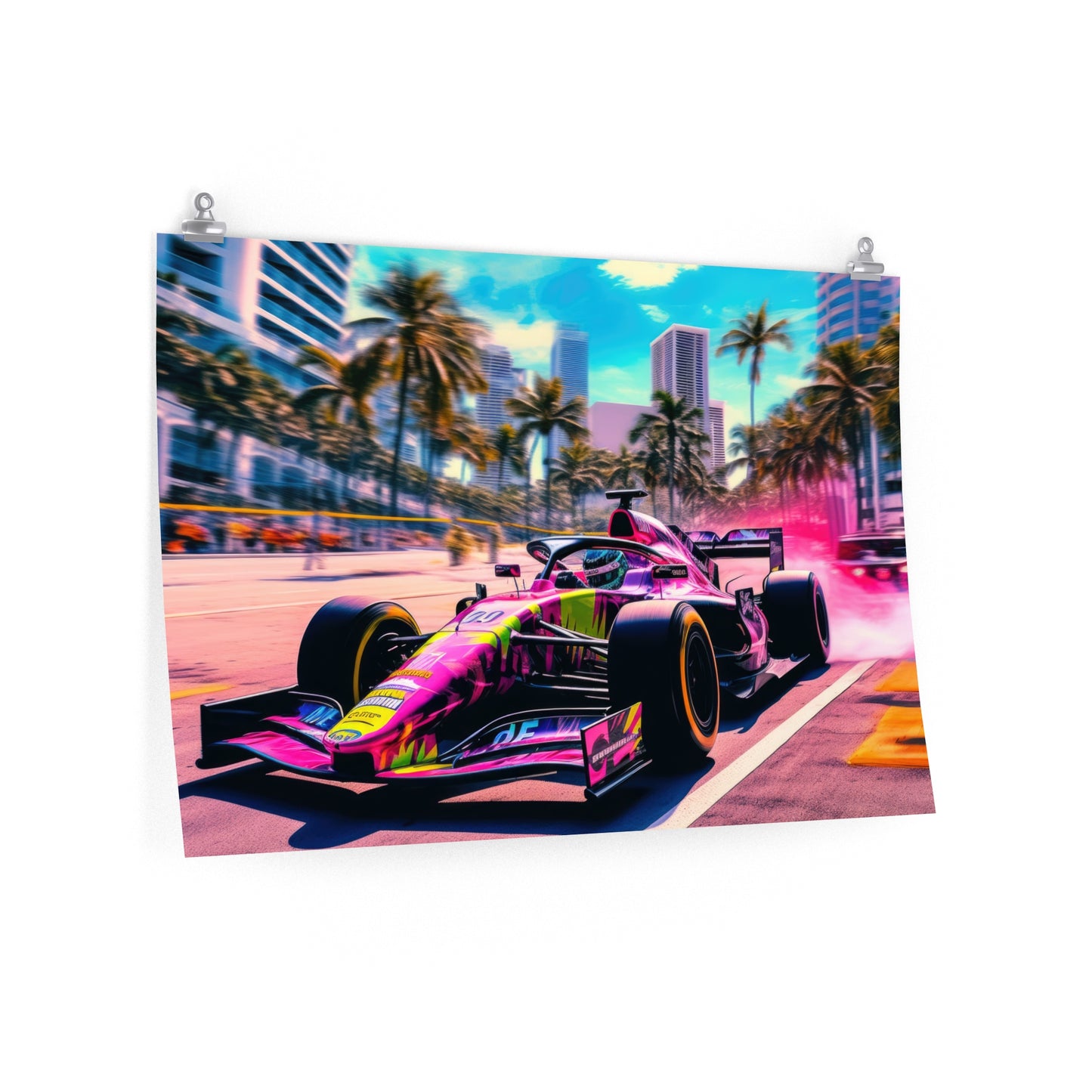 Miami Raceday Vibes - Poster