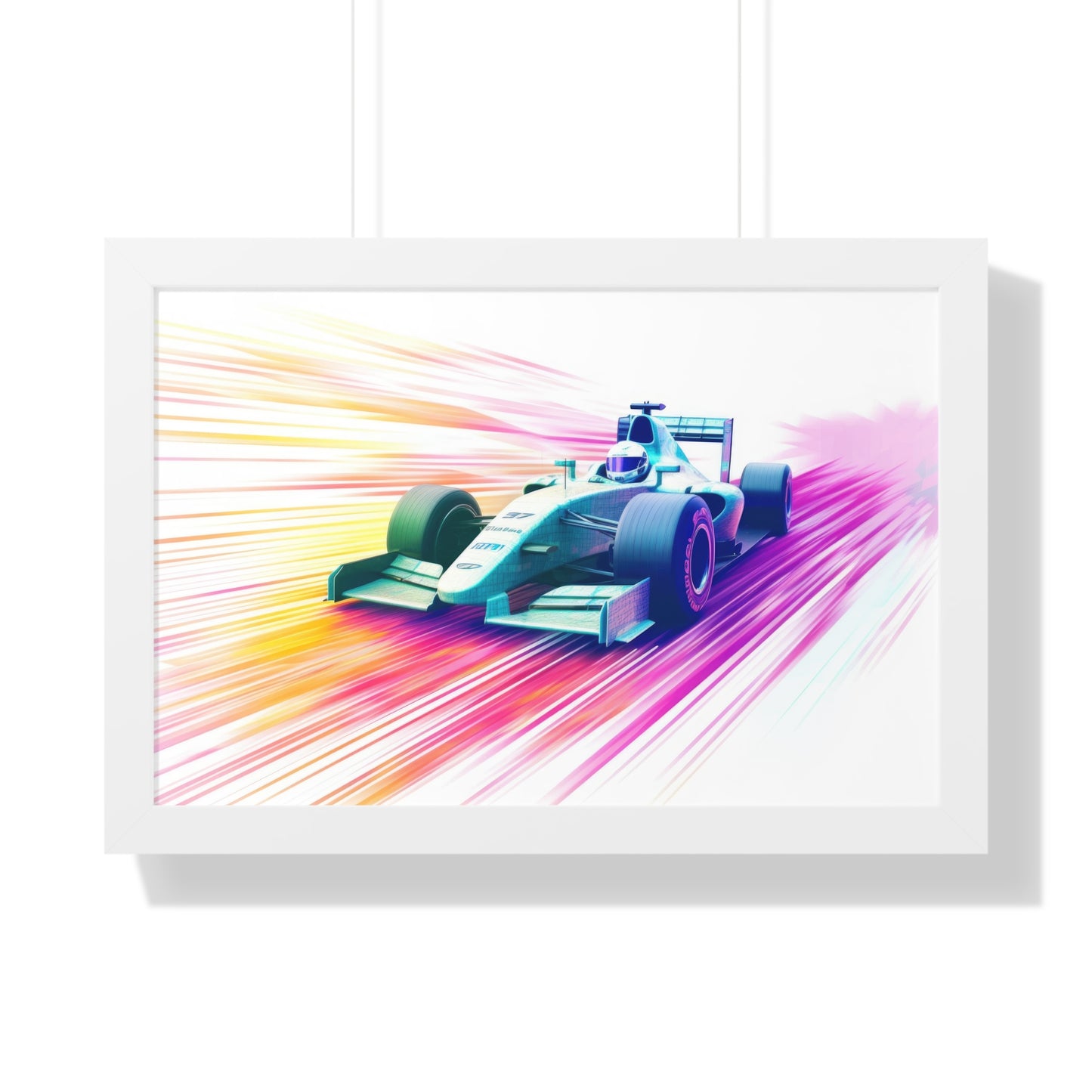 Formula Rush - Framed Poster