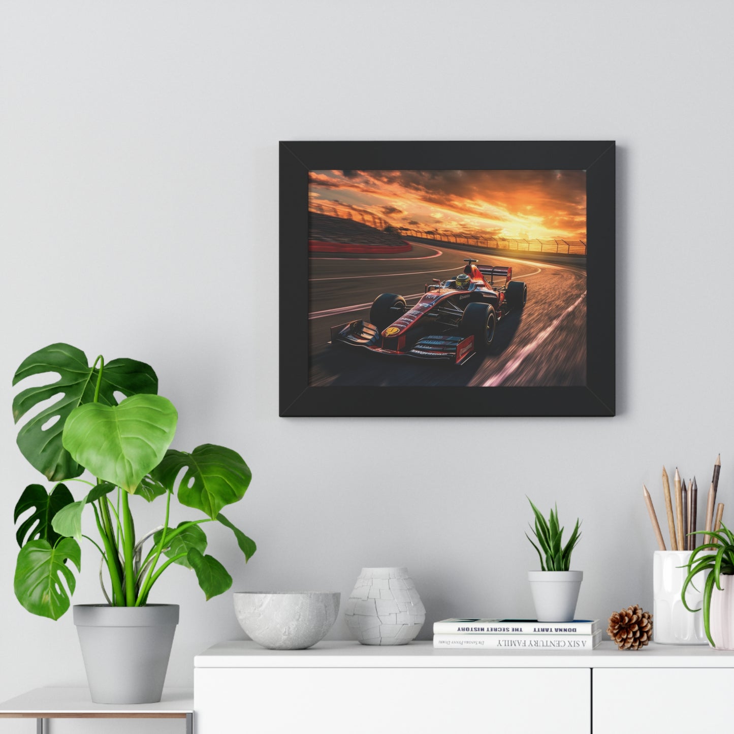 Fury of Zandvoort - Framed Poster