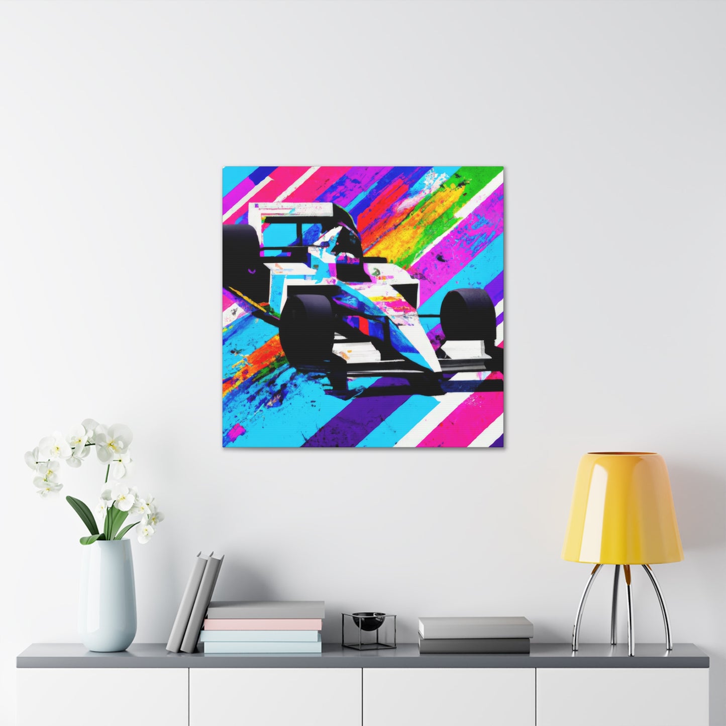 Formula Fever Wall Art - Canvas