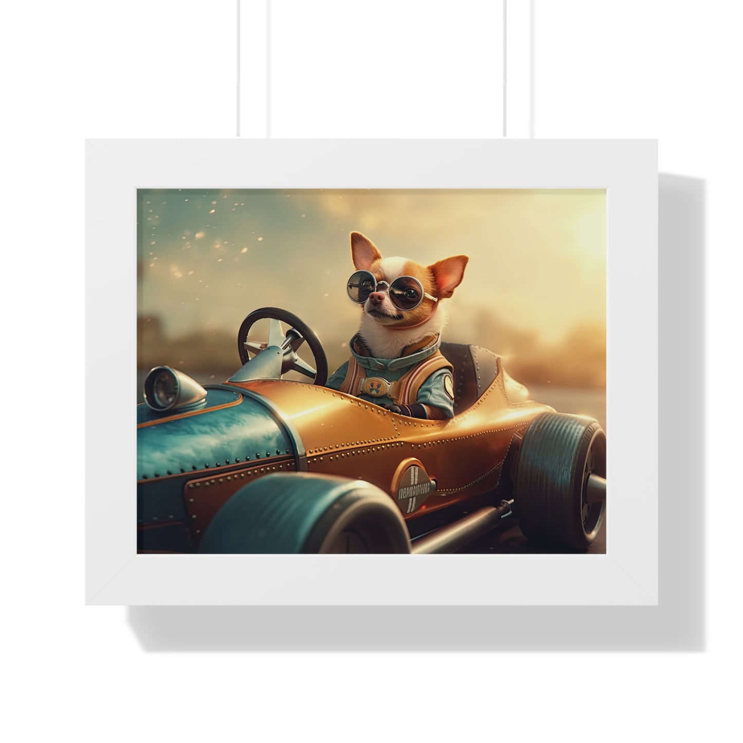 Formula Cute Chihuahua - Framed Poster