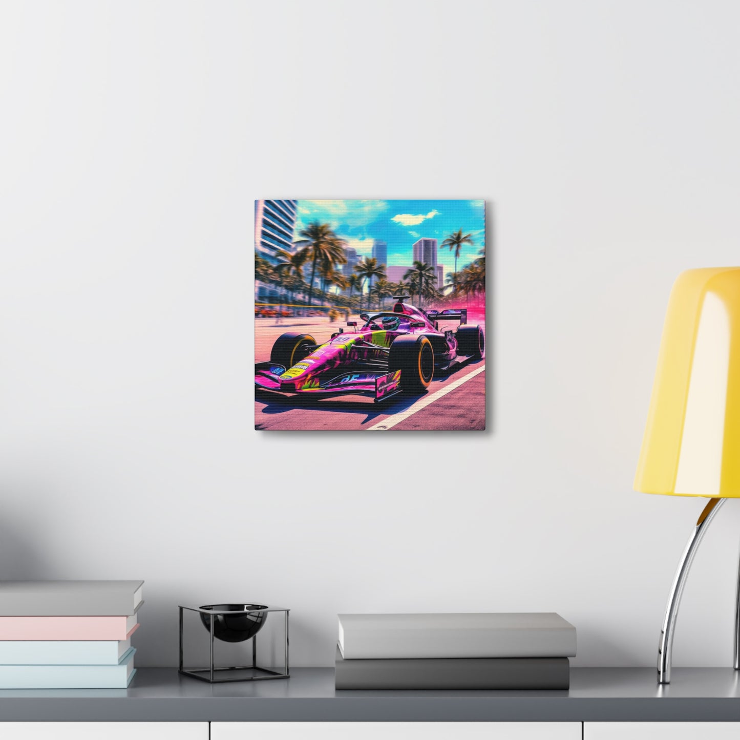 Miami Raceday Vibes - Canvas