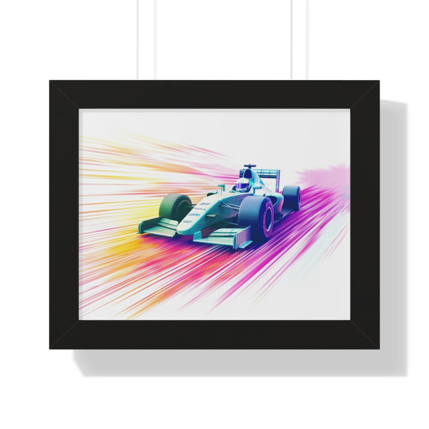 Formula Rush - Framed Poster