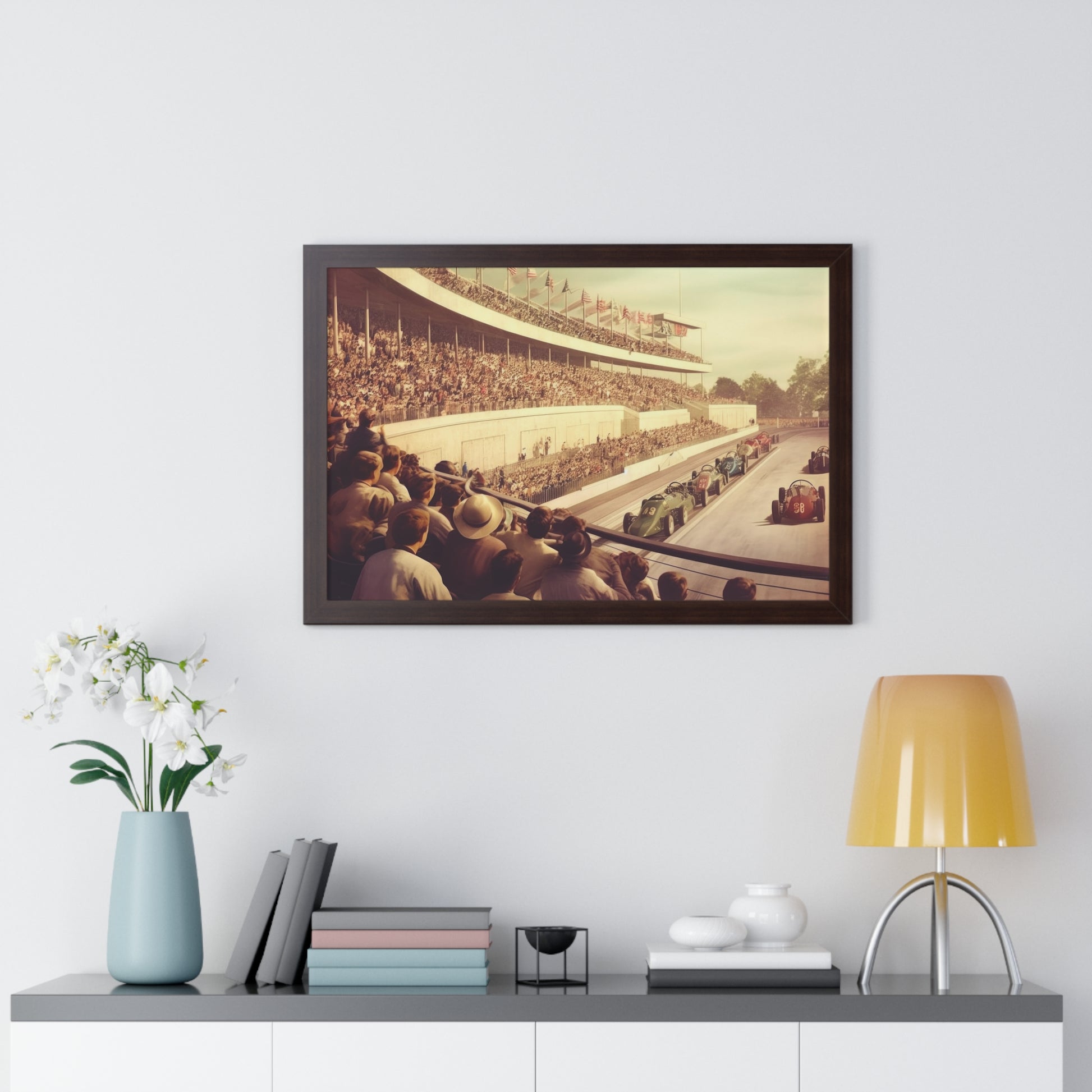 wall art collections racing poster