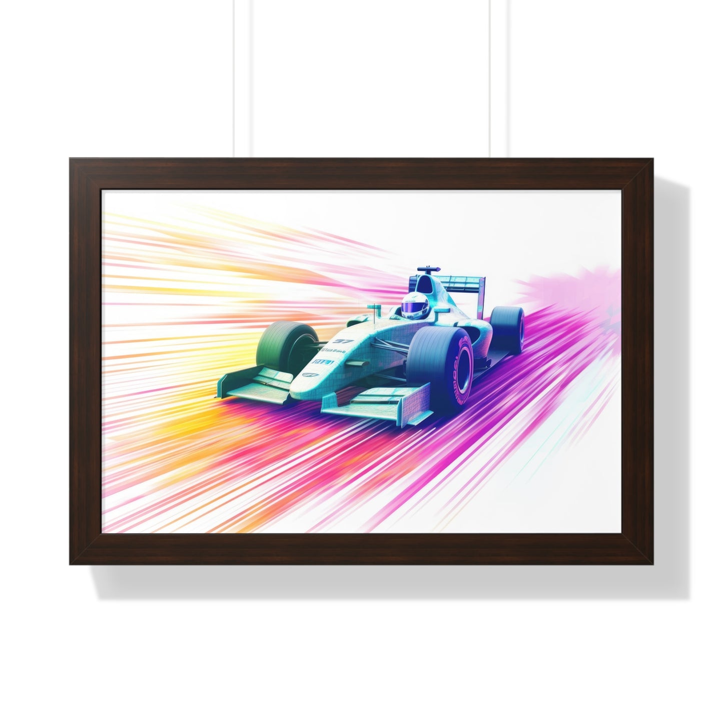 Formula Rush - Framed Poster