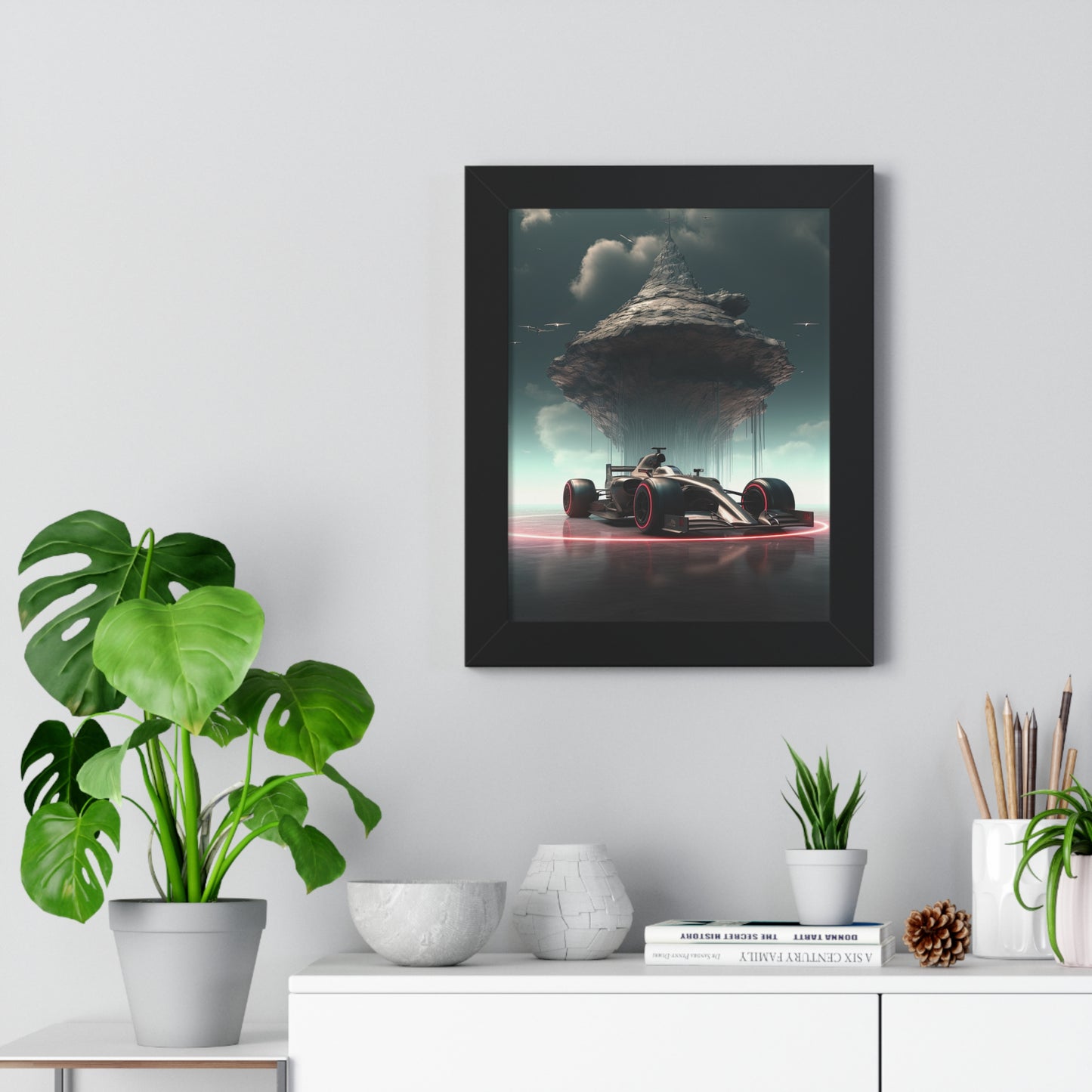 Skyscape Velocity - Framed Poster