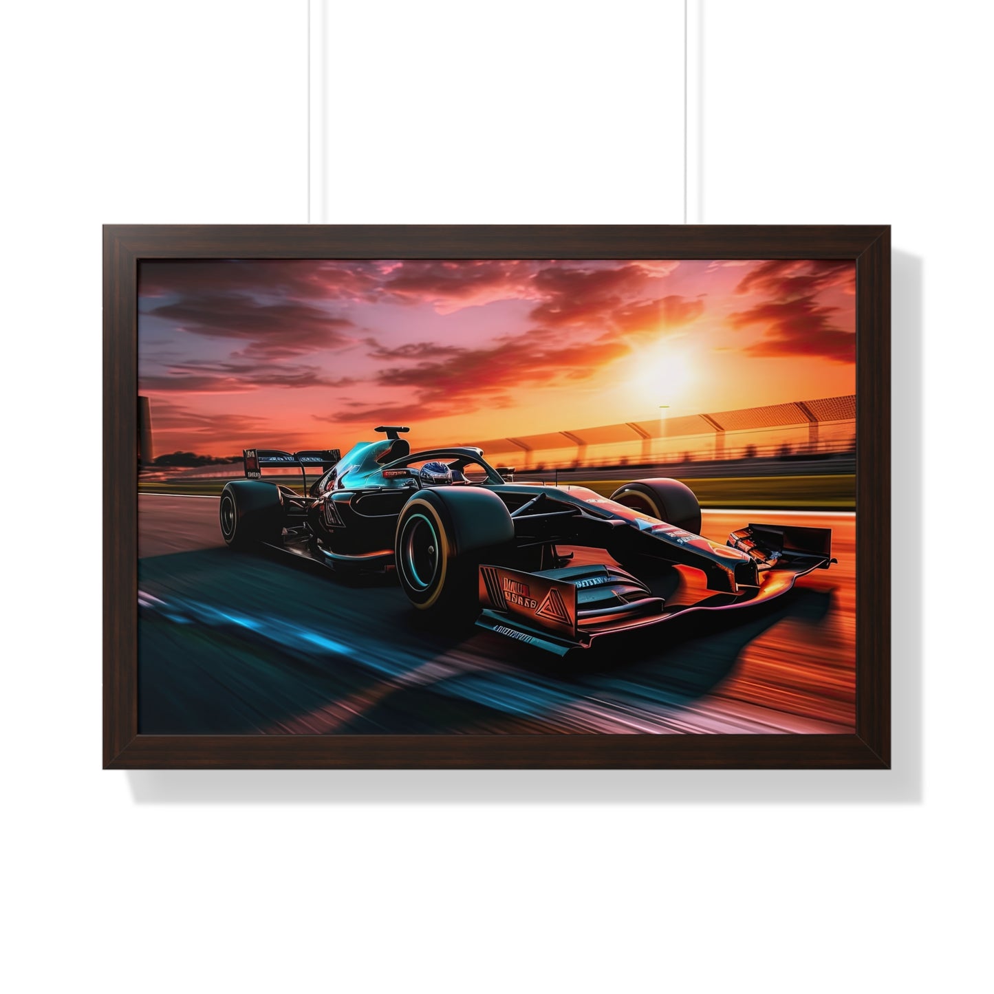 Formula Speed Art - Framed Poster