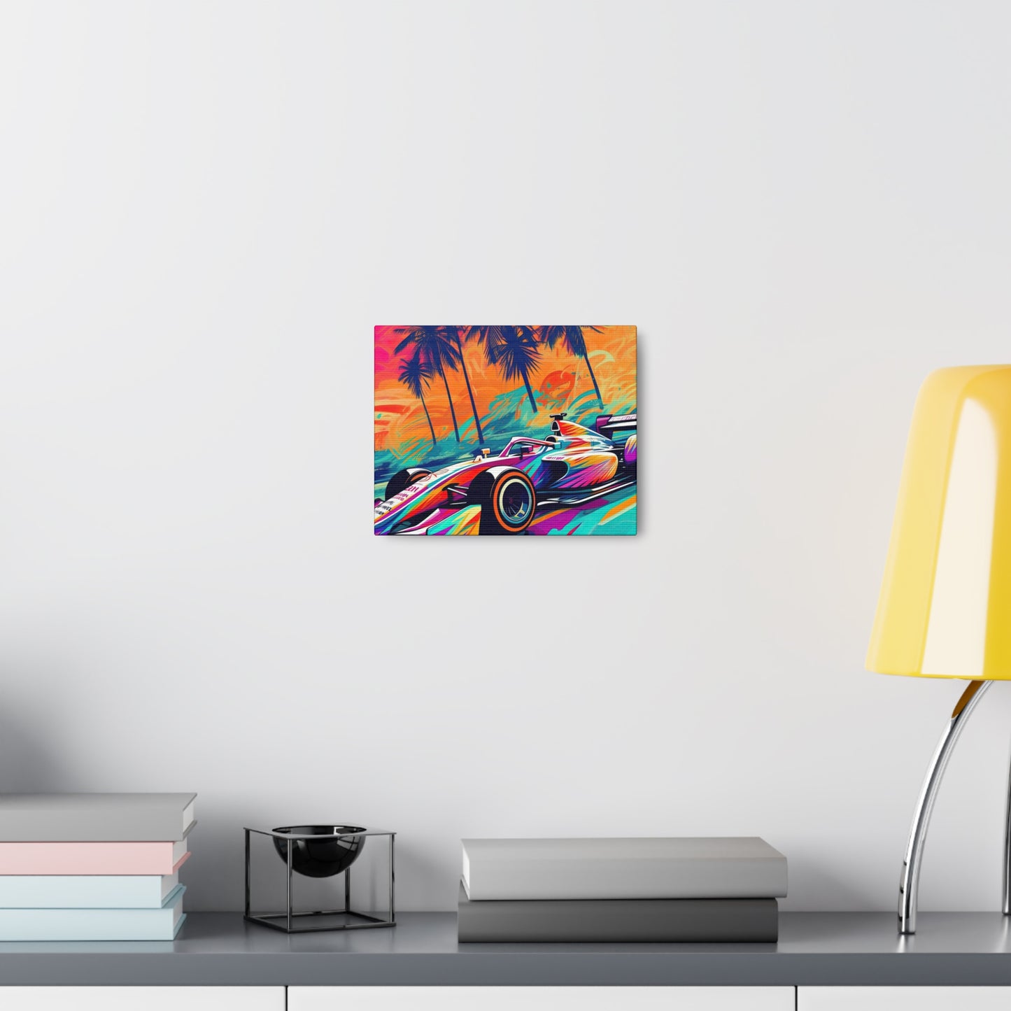 Miami Speed Formula Art - Canvas