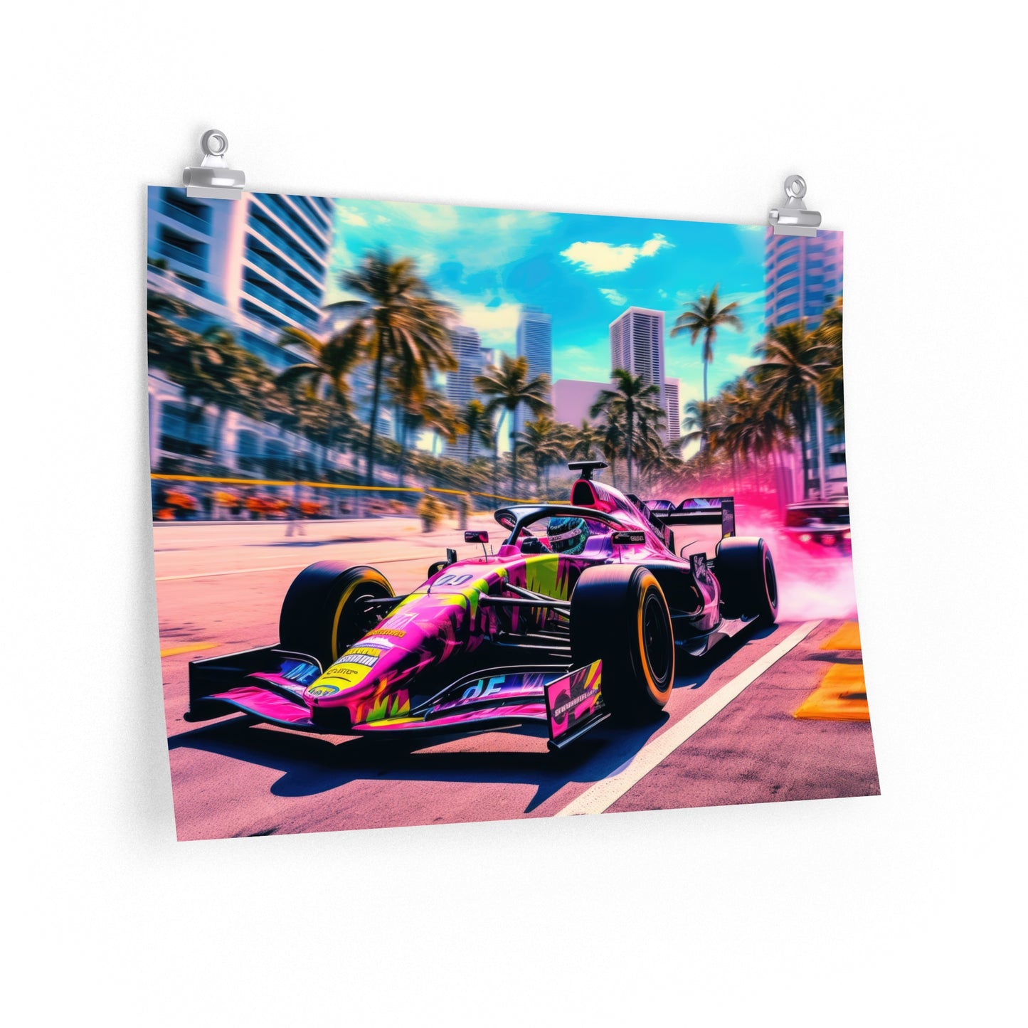 Miami Raceday Vibes - Poster