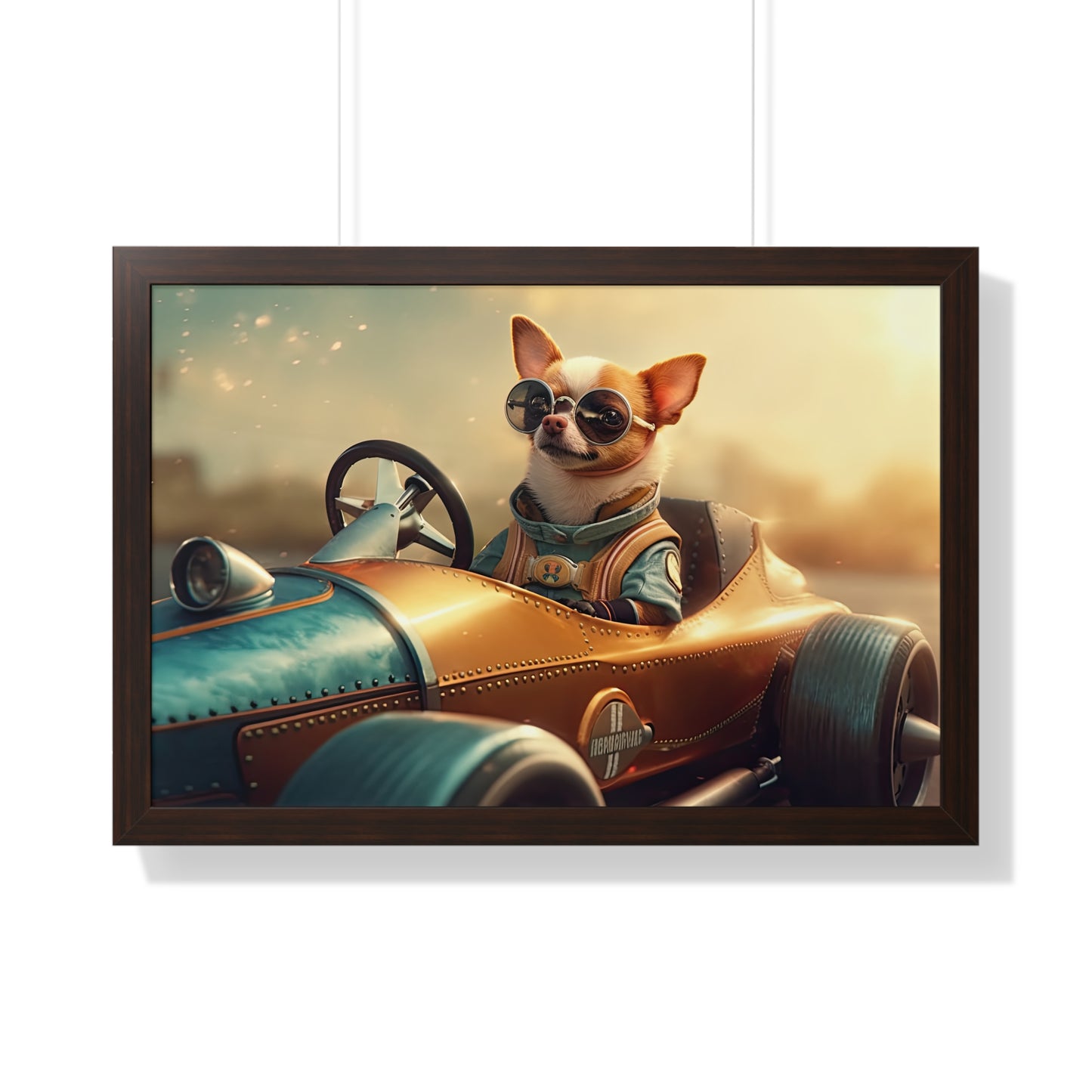 Formula Cute Chihuahua - Framed Poster